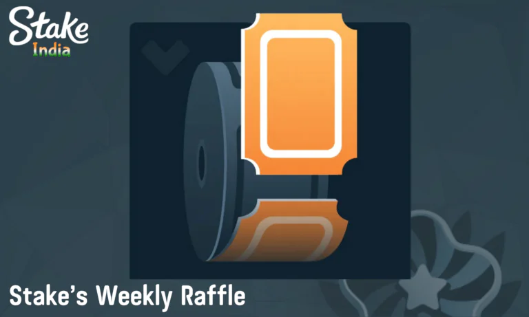 You can win 1 special ticket in Stake’s Weekly Raffle for every 82,960 INR wagered in the casino
